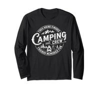 Camping Crew 2025 Matching for Family Camper Kid Girl Boy Manche Longue