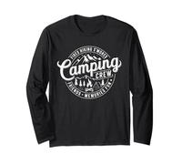 Camping Crew 2025 Matching for Family Camper Kid Girl Boy Manche Longue