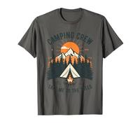 Camping Crew Take Me to The Trees Mountain Forest Feu de Camp T-Shirt