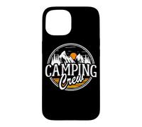 Camping Crew Tente Aventure Camp Nature Camper Équipe Coque pour iPhone 15