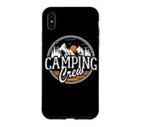 Camping Crew Tente Aventure Camp Nature Camper Équipe Coque pour iPhone XS Max