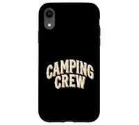 Camping Crew Wilderness Group Coque pour iPhone XR
