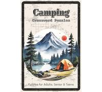 Camping Crossword Puzzles: Crossword Puzzles with Easy to Read about Camping, Survival, Nature and More | 6x9 inches, 120 pages | 60 Puzzles - Gift for Campers, Hikers, Outdoor Lovers