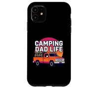 Camping Dad Life Retro Vintage Truck Outdoors Graphic Coque pour iPhone 11