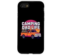 Camping Dad Life Retro Vintage Truck Outdoors Graphic Coque pour iPhone SE (2020) / 7/8