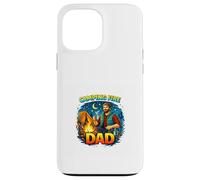 Camping Dad Outdoor Fire Adventure Lifestyle Design Coque pour iPhone 13 Pro Max