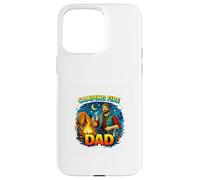 Camping Dad Outdoor Fire Adventure Lifestyle Design Coque pour iPhone 15 Pro Max