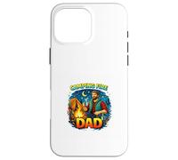 Camping Dad Outdoor Fire Adventure Lifestyle Design Coque pour iPhone 16 Pro Max