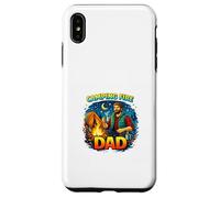 Camping Dad Outdoor Fire Adventure Lifestyle Design Coque pour iPhone XS Max