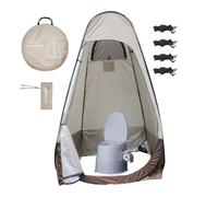 Camping de toilette de salle de bain, douche extérieure - pour l'intimité du dressing pop-up Pod, salle de bain légère de plage pour randonnée, pique-nique, pêche