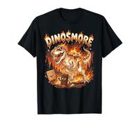 Camping drôle Dino Smore Dinosaur Camp Camper Dinosmore T-Shirt
