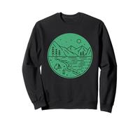 Camping en plein air Nature Aventure Faune Voyage Randonnée Sweatshirt