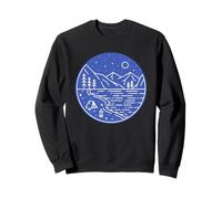 Camping en plein air Nature Aventure Faune Voyage Randonnée Sweatshirt