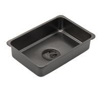 Camping Évier - Évier Portable En Acier Inoxydable | Bassine Lavage Vaisselle Robuste, Bol Multifonction Avec Bouchon De Vidange, Parfait Pour Lessive, Pique-nique, Voyage, BBQ, Pêche Et Plein Air