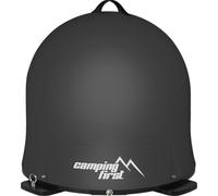 Camping First Satmex Dome - Antenne Satellite (Entièrement Automatique, Orientation Astra 19,2° Est, dôme Robuste, sans Alimentation supplémentaire, idéal pour Camping et Voyages) - Anthracite