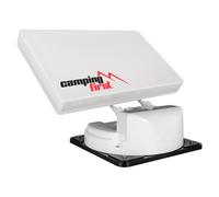 Camping First Satmex Flat 2 Système D'Antenne Satellite Twin Automatique