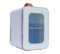 Camping Fridge - Portable Freezer For Car | Refrigerator With System Cool | Intelligent Small Fridge With 2 Modes | 6L Transparent Energy-Saving Cooler | Space-Saving Fridge For Home, Picnics, Camping