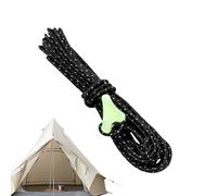 Camping Guide Rope - 0.2cm/0.08 inches - Tent Guy Ropes with Pulley | for Canopy Shelter, Kite Surfing,Dinghy Sailing,Yachting Awning, Outdoor Hiking Camp,Sailing, Dinghy Management