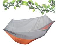Camping Hammock Hamac portable avec Net Gnat | Configuration automatique de 9 x 5 pieds refuge familial pour un pique-nique de randonnée en plein air