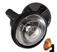 Camping Heater - Portable Cordless Fireplace - Compact Outdoor Backpacking | Camping Tent Heater Winter Hiking Ice Fishing Patio Home Kitchen Backpacking