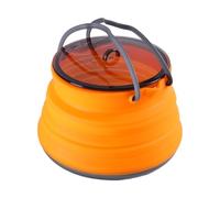Camping Kettle - Camping Tea Kettle | Ta à thé en plein air, pliable Campingg Pot, 1,5 L de grande capacité Open Feu bouillant eau de cuisine gadget cuisine pour la randonnée