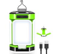 Camping Lamp,4000 Mah Portable Foldable,25 Hours Battery Life,5 Modes 60 Led Super Bright,15-100% Dimmable Rechargeable Lantern Tent For Camping/Fishing/Power Off/Emergencies
