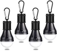Camping Lantern,4 X Led Camping Lanterns,Waterproof Night Emergency Portable Flashlights For Camping,Hiking,Fishing