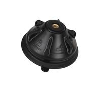 Camping Lantern Stand - Non Slip Lamp Pole with Screw Mount Suction Cup Base, Portable Stable Light Holder Outdoor Build Compact Carry Design | Reliable Camping Lamp Accessory for Hiking Night