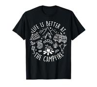Camping Life Is Better At The Campsite Campsite Camper Women T-Shirt