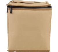 Camping Long Gas Tanks Sac de rangement taille L Anti-collision portable Housse cylindre de carburant pour bouteilles de bière lampes Kaki