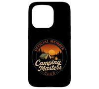 Camping Masters Club Official Vintage Funny for Men Camping Coque pour iPhone 15 Pro