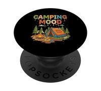 Camping Mood Tente Feu De Camp Guimauves Forêt PopSockets PopGrip Adhésif
