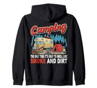 Camping « Okay to Smell Like Smoke », Aventure en Plein air Sweat à Capuche