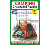 Camping & Outdoors Crossword Puzzles: Fun & Challenging Word Games for Nature Lovers, Hikers, and Campers