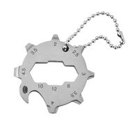 Camping Outil Multifonctionnel,Outil en Acier Inoxydable Polyvalent Extérieur | Équipement de Survie Pratique Et Robuste Avec Tournevis Pour Une Utilisation En Randonnée Réparation À La Maison