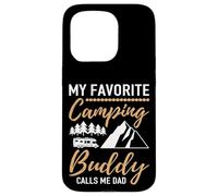 Camping Papa - Mon Copain de Camping préféré m'appelle Papa Coque pour iPhone 15 Pro
