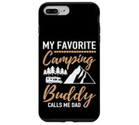 Camping Papa - Mon Copain de Camping préféré m'appelle Papa Coque pour iPhone 7 Plus/8 Plus