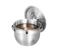 Camping Pot, Outdoor Cookware, Portable Kitchen Gear, Silver, Lid with Handle, Compact Storage, Cooking Solution for Travel Picnic Fishing Hunting BBQ Home Use, Long Lasting