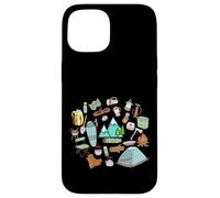 Camping, randonnée, Aventure Coque pour iPhone 15