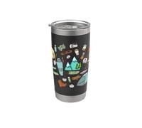 Camping, randonnée, aventure Gobelet isotherme en acier inoxydable double paroi