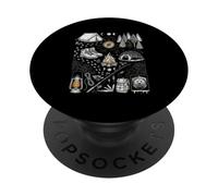 Camping Randonnée Lover Graphic Outdoor Camper Randonnée PopSockets PopGrip Adhésif
