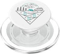 Camping Scouts Randonnée Forêt Campeurs Aventure PopSockets PopGrip pour MagSafe