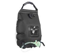 Camping Shower Bag - 5 Gallon/20L Solar Bath Pouch | Shower Head Hose Portable For Outdoor Beach Indoor Home Cabin Field Glamping Backyard Balcony Deck, Heating Water Storage Pressure Pump Set