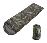 Camping Sleeping Bag - Envelope Style with Hood, Portable Insulated Design | Outdoor Sleep Bag for Adults, Kids Backpacking, Men, Women, Hiking, Camping, Rest Use