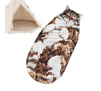 Camping Sleeping Bags with Cat Design, Large Envelope Sleeping Bag, Adult Envelope Sleep Sack, Cat Adult Sleepy Bed, Soft Warm Washable Large Sleep Sack, Lightweight Material for Outdoor Travel