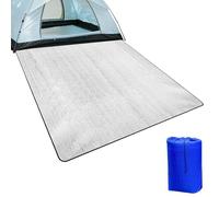 Camping Sleeping Pad - 200x200cm Waterproof Breathable | Insulated Camping Pad Outdoor Mat | Aluminum Foil Mat for Hiking Backpacking Hunting Adventure Tent Beach Picnic Travel Road Tri