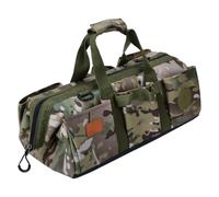 Camping Stake Bag Ground Stakes Holder with Divider Plate