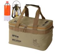 Camping Storage Bag - Camping Storage Organizer,22L Camp Cookware Storâge Pouch | Picnic Oxford Cloth Organizer | for Outdoor Gear Utensils Camp Hiking Backpacking Barbecue Kayaking