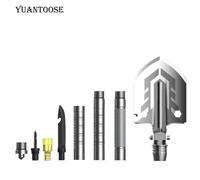 Camping tactique en plein air multi-outils pelle pliante Lifter monté pelle pêche flocon de neige multi Camping survie outil militaire D15-30