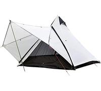 Camping Teepee Tent Yurt Tent with Screen 4 Season Double Layers Waterproof Anti-Windproof Tents for Outdoor Camping Hiking 3-4 Person